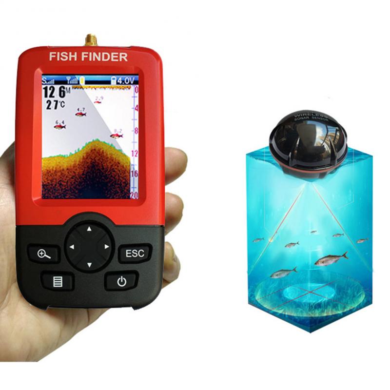 Fish Finder Portable - Портативный эхолот с сенсором сонара на