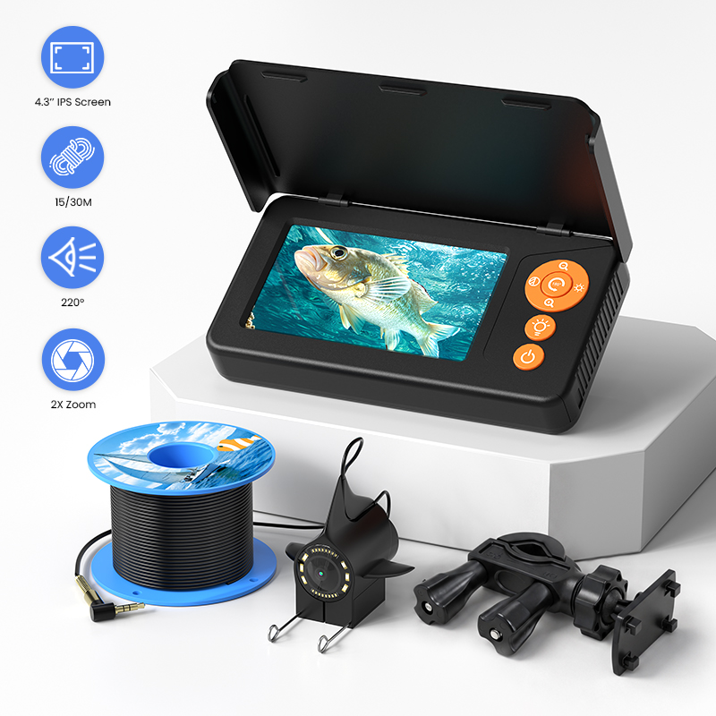 Fish Finder Cable - Подводная камера для рыбалки с экраном