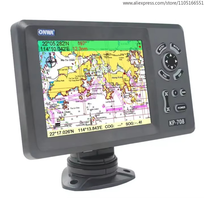 KP-708 7-дюймовый морской GPS- – обзор и цена Fish Finder Gps
