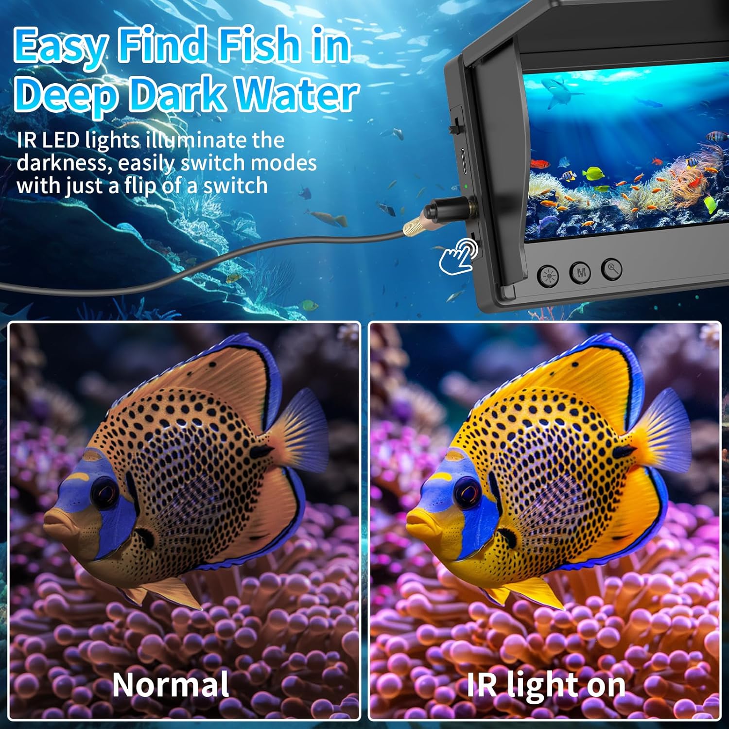 Подводная камера для рыбалки с – обзор и цена Fish Finder Cable